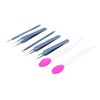 Blackhead Remover Tweezers Kit with Hot Compress Towel Clean Brush