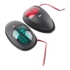 2pcs Waterproof Boat Navigation Light Green Red Marine LED for