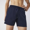 Lacoste Men's ESS Recycled Poly Swim Short, Navy, Medium