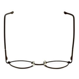 Calabria Flex Plus KIDS 101 Oval Reading Glasses +5.00 Shiny Brown Girls