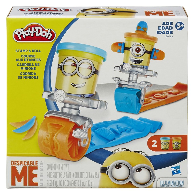 Play-doh Minions Stamp And Roll Set Englisch Version
