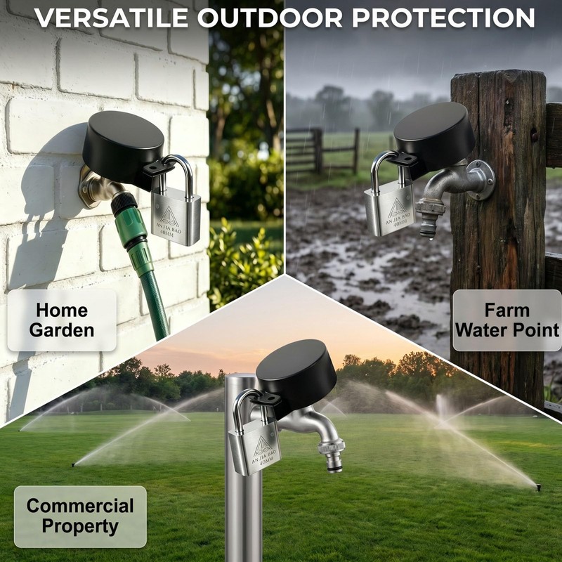 Outdoor Faucet Lock -Water Spigot Lock Hose bib Lock