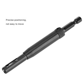 Hinge Drill Bit Set, 8 Pieces Self-Centring Drill Hinge Tap Core Hole Drill, 5/64 Inch 7/64 Inch 9/64 Inch 9/64 Inch 11/64 Inch 13/64 Inch 1/4 Inch 5 mm, Centre Drill Tool Set with Hex Key