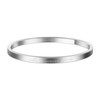 Aurstore® 316L Stainless Steel Slim Bangle Bracelet with Inspirational Phrases.