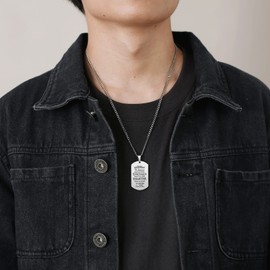 VNOX Always Remember You are Braver/Stronger/Smarter Than You Think Pendant Necklace Family Friend Gift Unisex,Silver