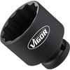 Vigor Square Drive Power Socket Spanner Insert Short Double Six