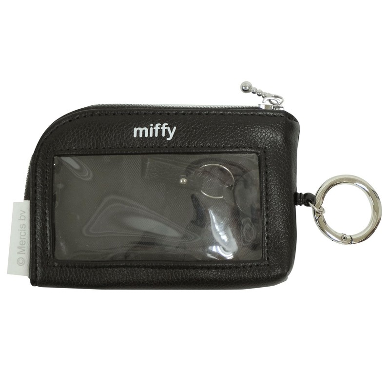 miffy miffy mf smart key pouch with reel, key case,