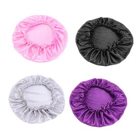 TOVINANNA 8pcs Silk Lace Women Sleeping Hat Night Hair Care Bonnet for Comfortable Sleep for Curly Hair