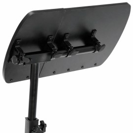 SEGAWE Height Adjustable Mobile Rolling Laptop Desk Hospital Table Cart Over Bed Stand