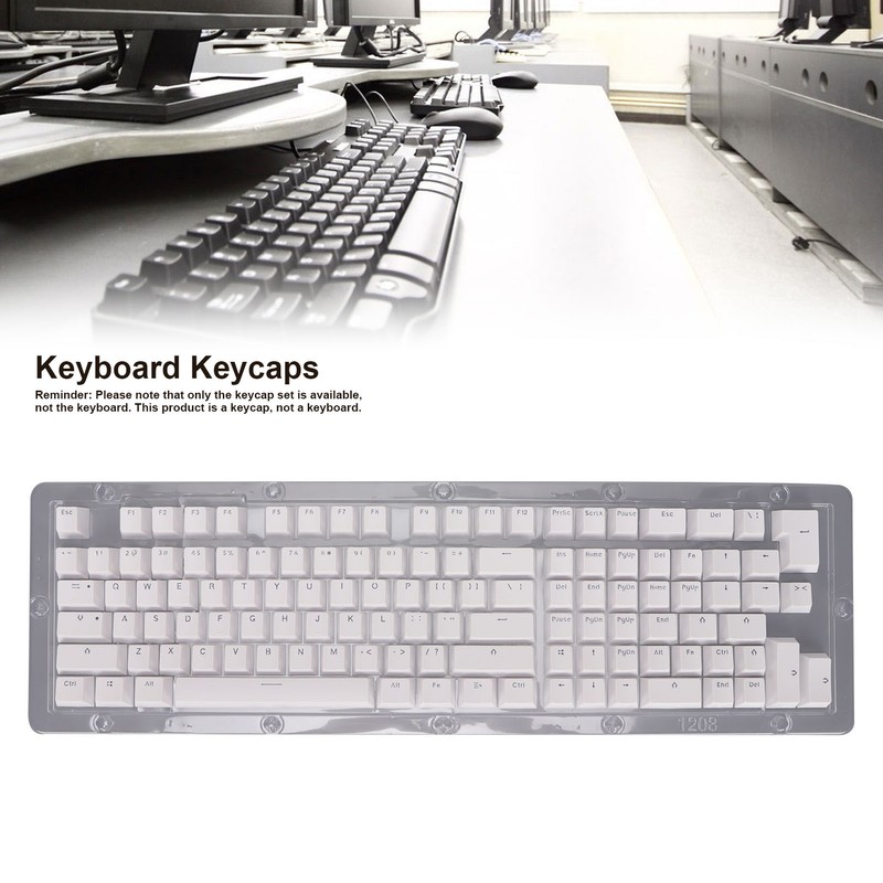 Keyboard Keycaps 114 Key PBT OEM Height Two Color Injection