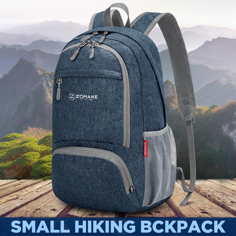 ZOMAKE 20L Lightweight Packable Hiking Backpack for Women Men -