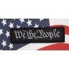 We The People - Morale Patch B&W Hook & Loop
