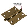 Square hinge 3 ', old, round