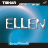 Tibhar Ellen DEF Rubber (Anti) Colour 2.0 mm, Red, Size 2.0 mm, Red