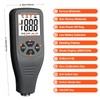 Coating Thickness Gauge Digital Paint Thickness Gauge with Sensor for