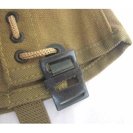 Reproduction Pair of WW2 WWII US M1938 Soldier Canvas Puttee Leggings Brown