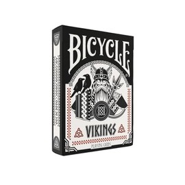 Baraja de cartas Bicycle Vikings – Inspirada en la mitología nórdica, cartas coleccionables premium con arte de Odin, Thor y Loki