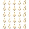 EBOOBA 25pcs Mini Stands 5 Cards Photo Display Small Canvas