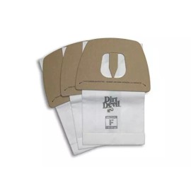 For Dirt Devil Dirt Devil Genuine Style F Canister Vacuum Bags,WHITE,3 Bag sac (Pack of 1) -...