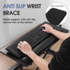 Standing Keyboard and Mouse Stand, Adjustable Height Keyboard Tray and