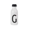 Design Letters Drinking Melamine Personal Initial Alphabet Bottle G
