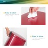 FDW Kitchen Trash Can with Lid for Office Bedroom Bathroom