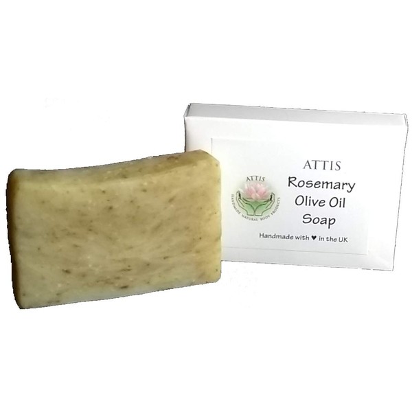 ATTIS Rosemary & Olive Oil Natural Handmade Soap | 100g