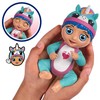 BANDAI Tiny Toes - Interactive Mini Baby Doll 14 cm