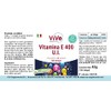 Vitamin E 400 IU - 120 Softgels for 120 Days
