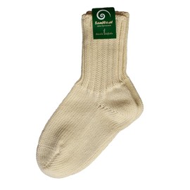 SamWo, 100% Merino Sheep's Wool Socks, Thick Warm Winter Socks Like Hand Knitted, SWS Thick 46-47 Natural, natural