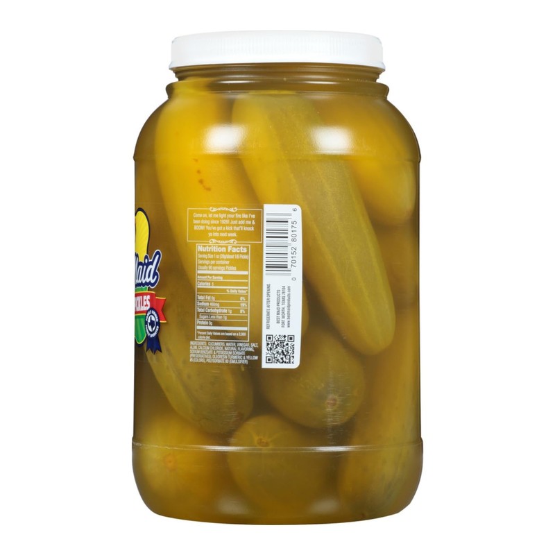 Hot and Spicy Pickle Whole Dill Pickles Fresh Pack (1
