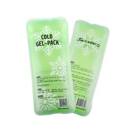 Snow Cool Pack Green Long Type Gel Pack Ice Pack cold pack 2ea