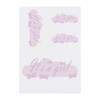 4 x 'It's A Girl' Temporary Tattoos - Water Resistant,
