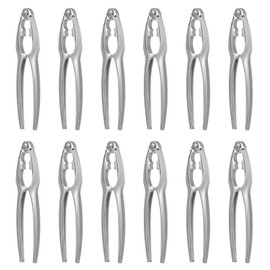 12 Pcs Crab Crackers and Tools, Crab Crackers Sets, Lobster Crackers, Heavy Duty Seafood Cracker Tools, Nut Cracker Set