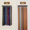 ZEDODIER 2 Pack Wodden Tie Hanger Wall Mounted, Space Saving
