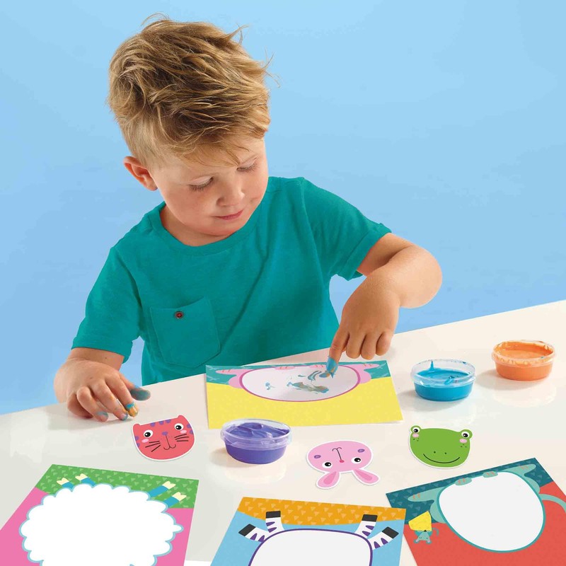 SES Creative 14444 My First Finger Paint Animals, Various Colours
