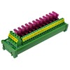 DC Power Fuse Distribution Strip Module (12 Position, DIN Rail