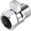 Chrome Water Flow Control Valve, G1/2" Shower Head Flow Control