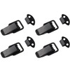 bociloy 4Pcs Stainless Steel Spring Lock Clasp Buckle Latch, 2.24"