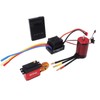 3660 4 Pole Brushless Motor 80A Brushless ESC 30kg Servo