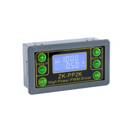 EC Buying Function Signal Generator, ZK-PP2K PWM Pulse Frequency Generator, 1Hz-150KHz PWM Motor Speed Regulation/LCD Pulse Frequency Cycle Module Adjustable Driver Module/PWM Signal Generator