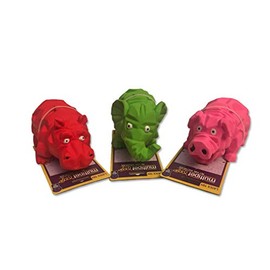 Multipet Origami Latex Dog Toy Assorted Colors Size:Origami Pack of 3 Assorted