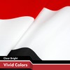 USA American & Yemen Yemeni Flags 3x5 FT Combo Printed