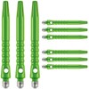 RED DRAGON Hip-Grip Medium Green Aluminium Dart Shafts (Shaft) -