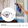 Magnetic Window Cleaner Double Sided Window Glass Glider Wiper Multi