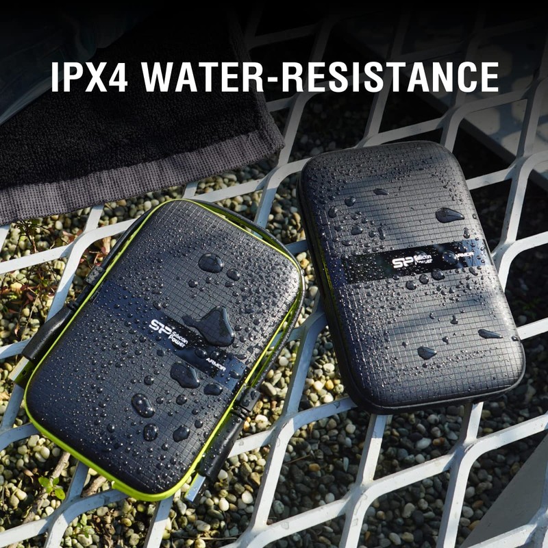 Silicon Power Armor A60 4TB Rugged External Hard Drive, Military-Grade