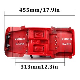 1/10 Wrangler Hard Body Shell Kit – 313mm Wheelbase for Axial SCX10,SCX10 II,90046,90047,RGT EX86100 – Unassembled 4-Door Crawler Body with Openable Doors & Full Interior (Light Green)