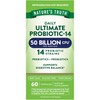 Natures Truth Probiótico 50 mil millones de UFC, 60 cápsulas