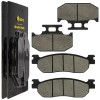 Caltric Front Rear Brake Pads for Yamaha XT250 2008 2009