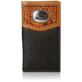 Nocona Belt Co. Men's Nocona Praying Floral Top Rodeo, Black, One Size